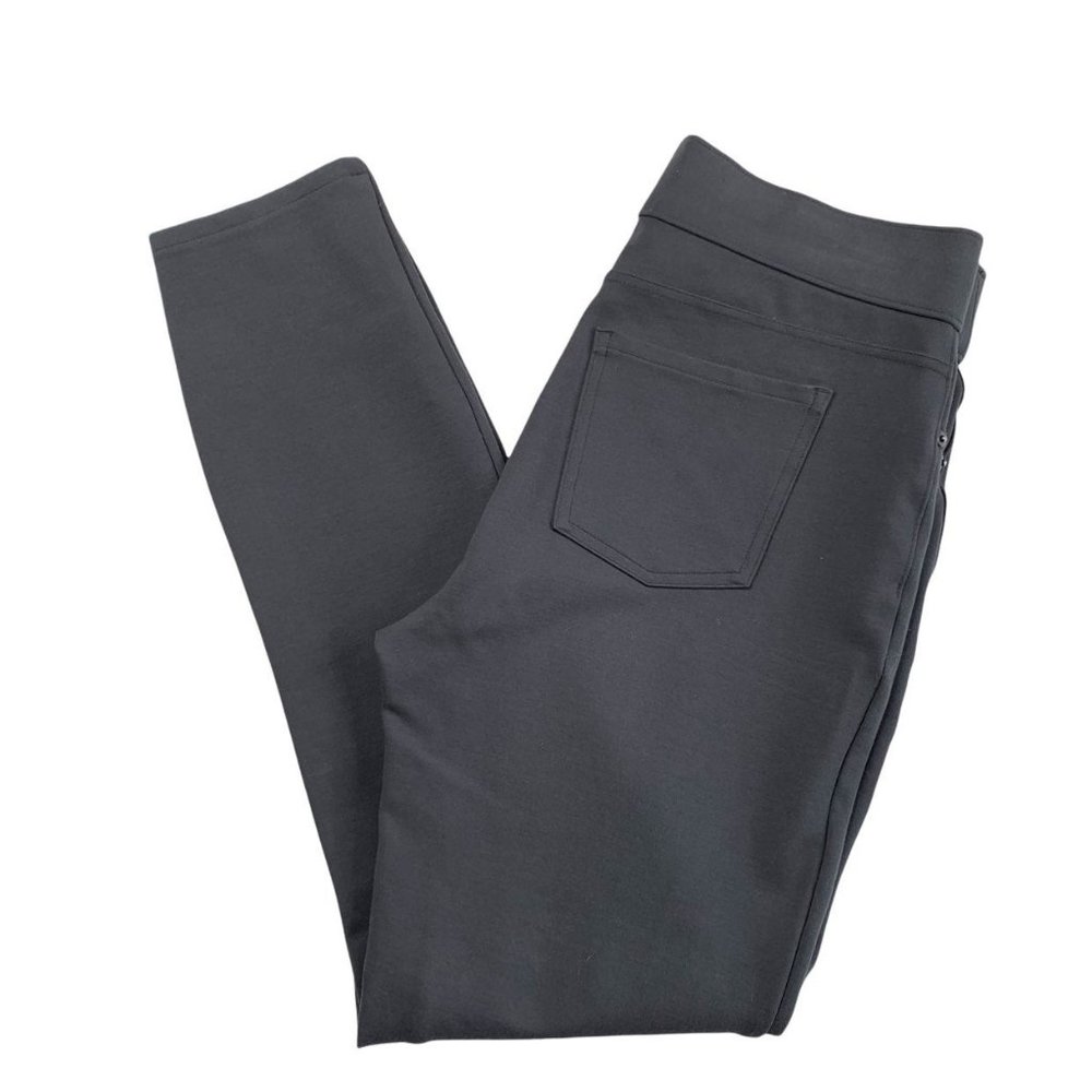 Spanx Gray High Waisted Slimming Skinny Jeggings